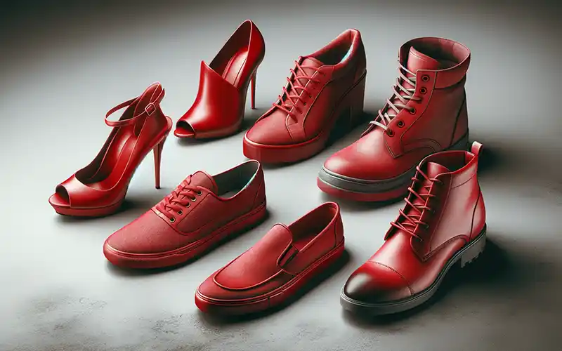 붉은색 빨간 신발 꿈