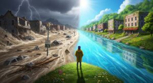 물꿈-해몽-흐르는-물과-홍수의-의미