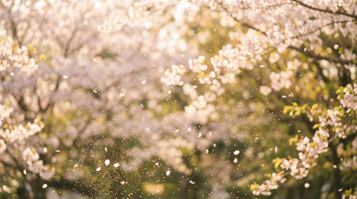 꽃가루-날리고-쌓이는-꿈-의미-암시