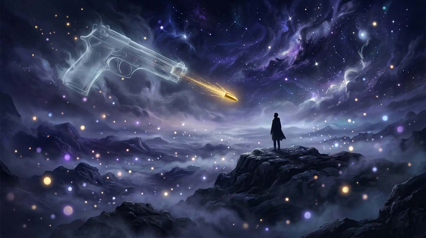 모르는-사람에게-총-맞는-꿈