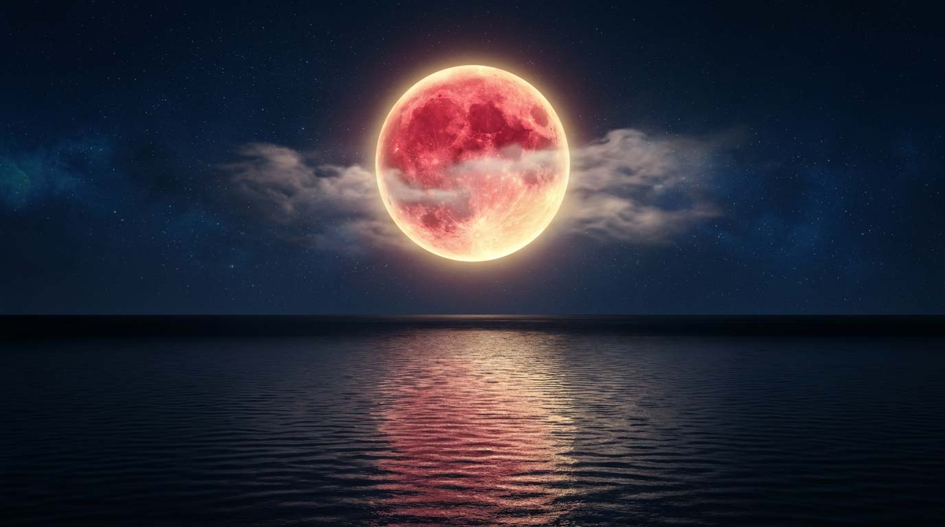 보름달-붉은-달-꿈-충격적인-암시