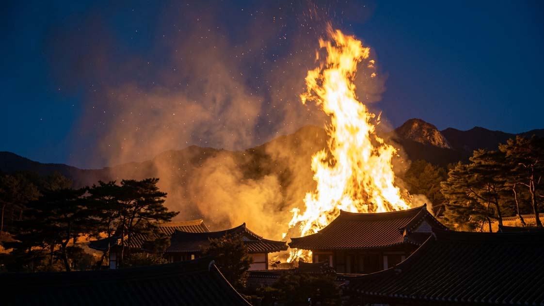 큰불-화재를-보는-꿈-해몽-암시