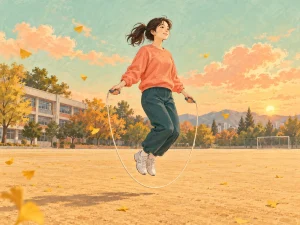 줄넘기 꿈 해몽: 줄에 걸림·계속 뛰기·단체 줄넘기의 의미