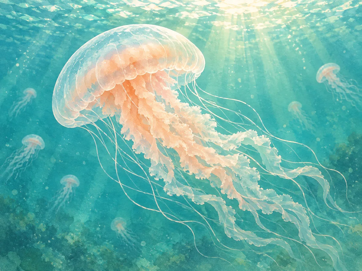 해파리 꿈 해몽: 쏘이는 꿈·해파리 떼·수족관에서 보는 꿈의 의미